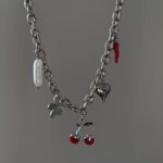 Cherry charms necklace 🍒