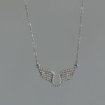 Diamond silver wings
