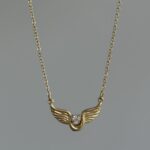 Minimal gold wings