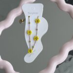 Αλυσίδα ποδιού με μαργαρίτες 🌼